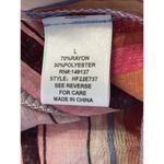 HYFVE  Women's Shirt Stripe‎ Me Up Button Up Multicolor Size L Sheer Oversize Photo 9