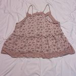 Urban Romantics Pink Floral Tank Top Photo 2
