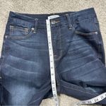 Good American Women’s Good Legs Skinny Jeans High Rise Chewed Hem Dark Wash 8/29 Photo 12