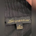 Shinestar  Black Trend Joggers Cargo Pockets Medium High Rise Waisted Photo 6