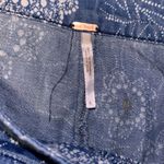 Free People Denim Floral Wrap Skirt Photo 4