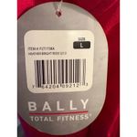 Bally Total Fitness  Hoodie Women's‎ Heather Bright Rose Pullover Photo 2