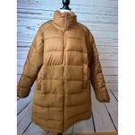 Columbia ‎ Leadbetter Point Long Puffer Jacket Plus size 1X Quilted Coat Brown Photo 10