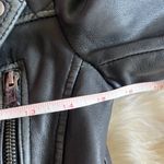 All Saints Cargo Biker Leather Jacket Photo 9