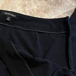 Ellen Tracy  straight leg ankle length dress pants stretchy size 6 black Photo 3