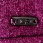 UGG  Trendy Burgundy Long Sleeves Front Zip Up High Low Sweatshirt SZ XS # 2365 Photo 6