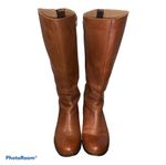 Corso Como Brown Leather Knee High Riding Boots Photo 1