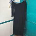 Enza Costa slouch dress Dress Size Lg new Black Photo 2