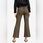 CAMBIO Faith patterned lurex trousers‎ Patterned Black and Gold Women's Pants S2 Size 2 Photo 1