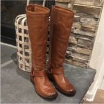 Frye  Brown Leather Over the Knee Boots Photo 1