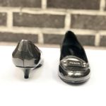 Prada Patent Leather Kitten Heel Loafers 6.5 Photo 3