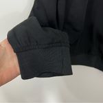 City Chic  Black Bomber Jacket Zip Up M/18 Photo 5