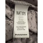 Nation Ltd Woman's ‎ V-neck Bell Sleeve Top Mauve Pink Black Size Large Photo 7