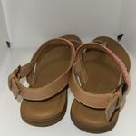 Toms Bree Leather Slingback Ring Toe Sandals w Woven Upper Women’s 9.5 Photo 6