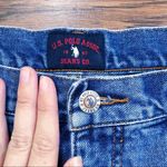 U.S. Polo Assn. vintage • 90s denim shorts US Polo Association blue jean high rise medium wash Photo 3