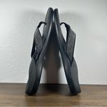 Vionic Women's Black Sparkle Tide Thong Sandals size 8.5 Photo 3