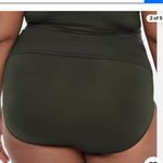 Ralph Lauren Women’s Shirred High Waist Swimsuit Bottom Olive Size 18W Photo 2