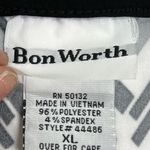 BON WORTH nwt Womens xl Short Sleeve artsy Chevron Tribal pattern Shirt Photo 4