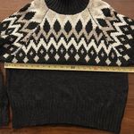 Gianni Bini GB Fair Isle Mock Neck Knit Sweater SEE DETAILS REGARDING COLOR OF SWEATER. Photo 5