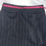 CAbi  Size 8 Pinstriped Midi Skirt Photo 10