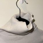 Medium White Turtleneck Gray Photo 1