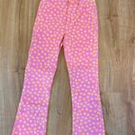 ZARA Patterned Jean flare Photo 4