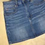American Eagle NWT  Dark Blue Denim Mini Skirt Photo 2
