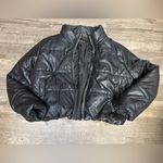Ambiance Women's Charcoal Puffer Jacket Black Size 3X Photo 1
