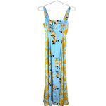 La Ligne Silk Floral Maxi Dress Size XXS Photo 1