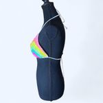 Victoria's Secret  vintage Y2K rainbow sequin bikini top Size Large Photo 2