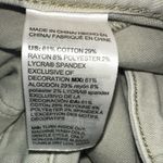 Chico's Chico’s So Slimming Girlfriend Slim Leg Lace Hem Crop Jeans Size 16 (Chico’s 3) Photo 4