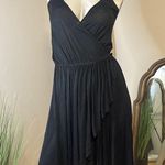Anna Club By La Perla Elegant Black Wrap Dress Euro 42 US 6 WOWWW Photo 0