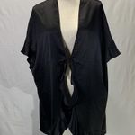 Victoria's Secret Victoria’s Secret Kimono LOVE Robe Black One Size Photo 1