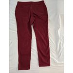 st. john's bay ​ 8P Petite Burgundy Skinny Leg Stretch Denim Jeans Pants Wine Red Photo 2
