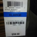 Bar III  XL Muted Olive Black Lace Camisole Plus Photo 4