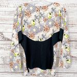 RARE Desinger Silvia Hillman Abstract Silk Beaded Top Limited Release EUC Size 6 Yellow Photo 3