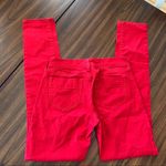 Old Navy NWOT  The Sweetheart Skinny Jeans Red 0 Photo 3
