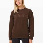 Lululemon 💛💎RARE💎💛 All Yours Crew *Graphic in 
Brown Earth Photo 0