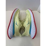 Hoka One One Carbon X 2 Women's Luminary Green Hot Coral US 9.5 B Photo 2