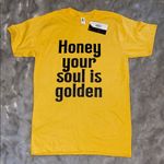 Golden Soul Graphic Tee | Inspirational Quote Tee Photo 0