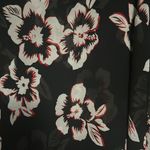 Torrid Black Floral Hi Lo Sleeveless Top Sheer Size 0 Photo 1