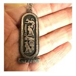 Egyptian cartouche pendant necklace Photo 1