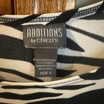 Chico's NWOT:  Zebra Pattern Sleeveless Top Photo 1