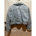Dress Barn Jean Jacket  with lace Photo 2