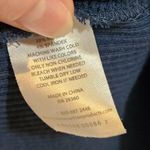 Dip Blue Ribbed Crew Neck Pullover Casual Long Sleeve T Photo 6