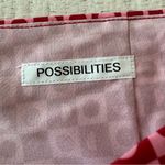 Golftini Possibilities Side Pleat Golf Skort NWT size 14 Red & Pink Skirt Photo 8