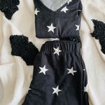 star pajama set Black Photo 0