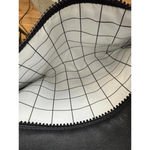 Kate Spade  Black and White Striped Crossbody Saturday Bag Photo 3