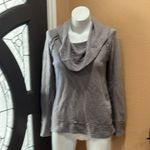 Lucky Brand  light brown cowl neck sweater Photo 1