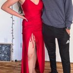 Windsor red V-neck Maxi Dress Photo 1